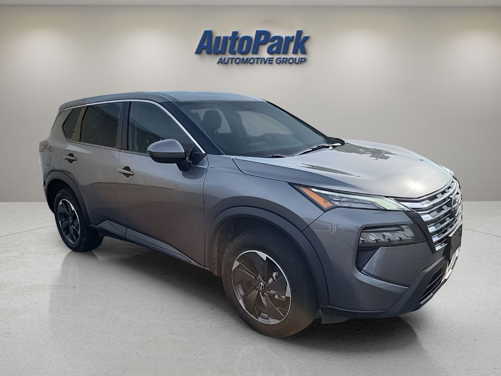 Gray (Gun Metallic) 2024 Nissan Rogue SV AWD SUV / Crossover All-Wheel Drive Continuously Variable Transmission