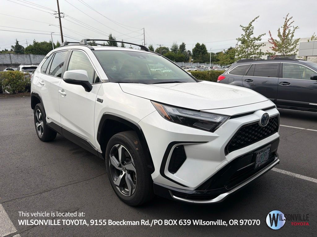 Ice 2023 Toyota RAV4 Prime SUV / Crossover All-Wheel Drive Continuously Variable Transmission