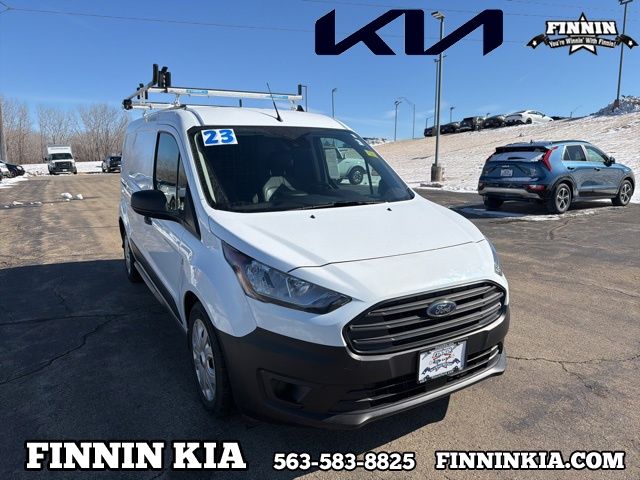 Frozen White 2023 Ford Transit Connect Van Front-Wheel Drive 8-Speed Automatic