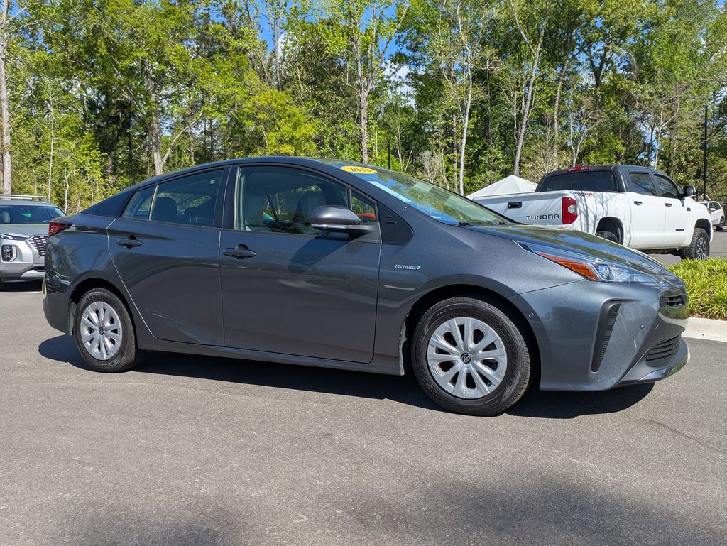 Magnetic Gray Metallic 2022 Toyota Prius LE FWD Hatchback Front-Wheel Drive Continuously Variable Transmission