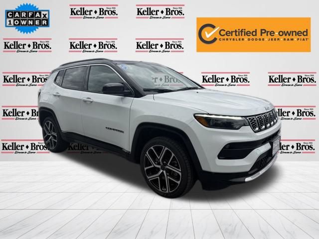 Bright White Clearcoat 2025 Jeep Compass SUV / Crossover Four-Wheel Drive 8-Speed Automatic