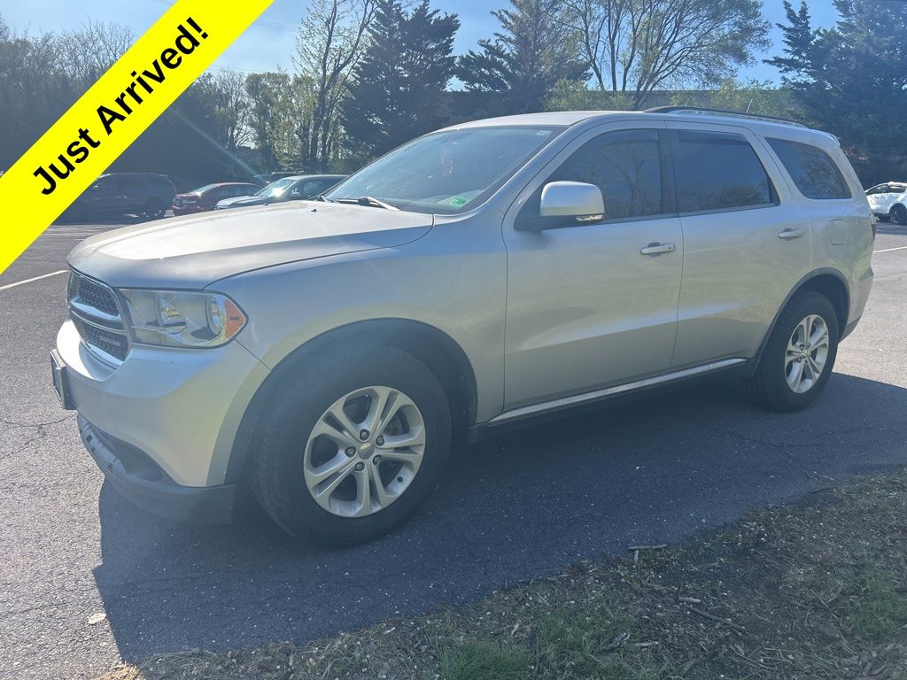 Bright Silver Metallic Clearcoat 2011 Dodge Durango Crew AWD SUV / Crossover All-Wheel Drive 5-Speed Automatic