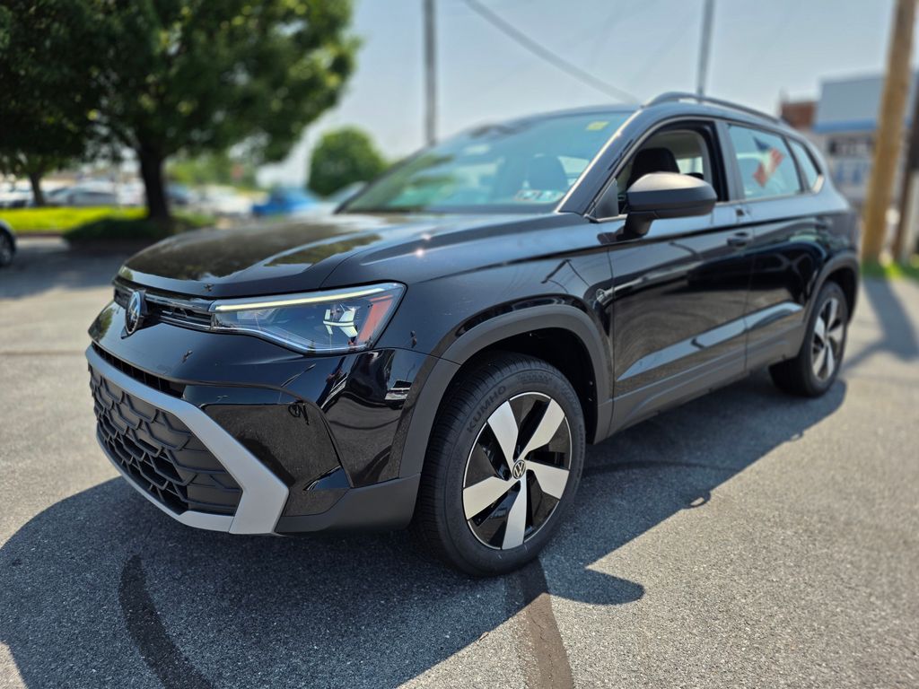 2026 Volkswagen Taos 1.5T S Black at Subaru and VW of Moon Township
