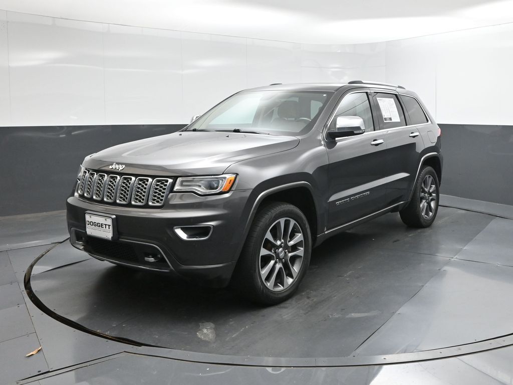 Gray (Granite Crystal Metallic Clearcoat) 2017 Jeep Grand Cherokee SUV / Crossover Four-Wheel Drive 8-Speed Automatic