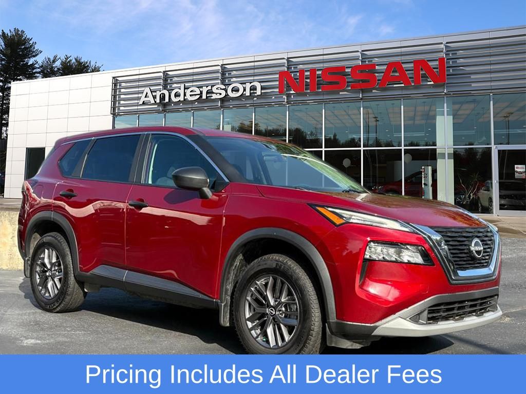 Red (Scarlet Ember Tintcoat) 2023 Nissan Rogue SUV / Crossover All-Wheel Drive Continuously Variable Transmission