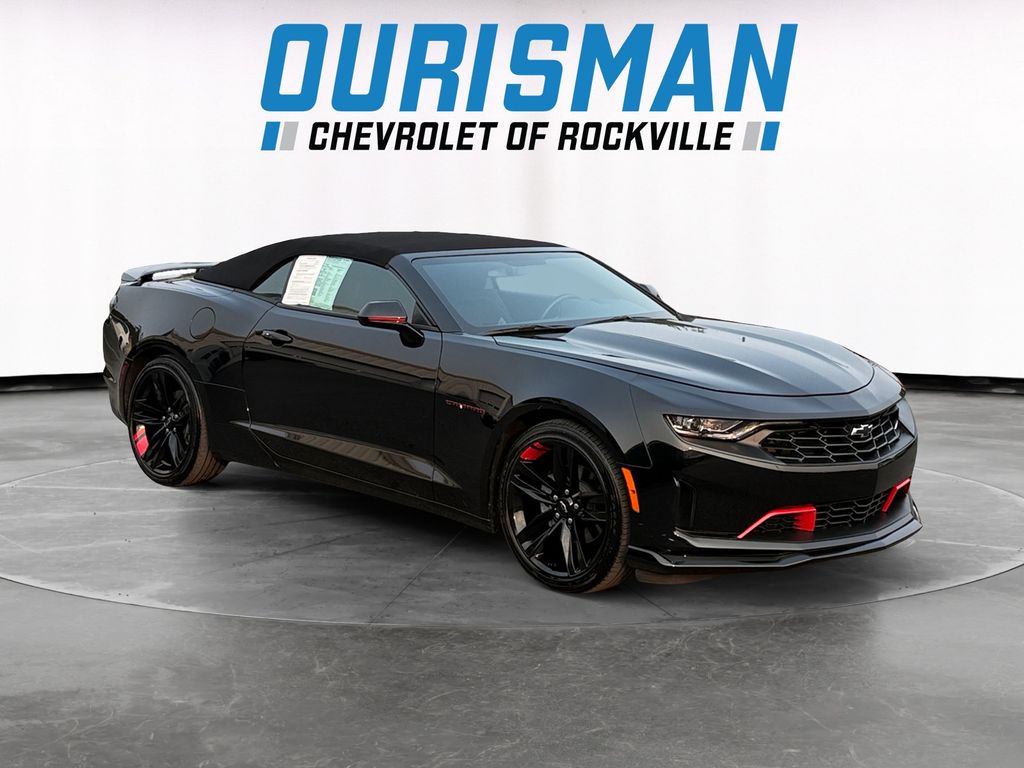 Black 2023 Chevrolet Camaro Convertible Rear-Wheel Drive Automatic
