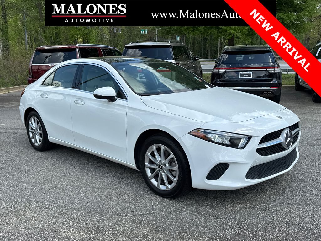 Polar White 2019 Mercedes-Benz A-Class A 220 Sedan 4MATIC AWD Sedan All-Wheel Drive 7-Speed Automatic