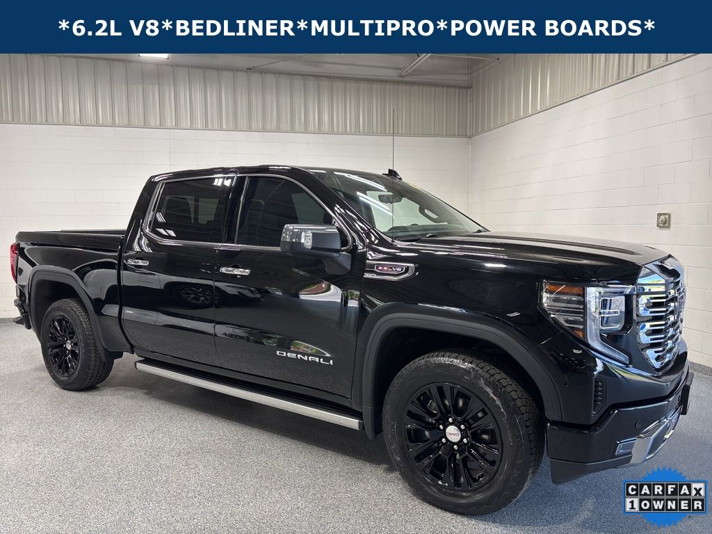 Onyx Black 2023 GMC Sierra 1500 Pickup Truck Four-Wheel Drive Automatic