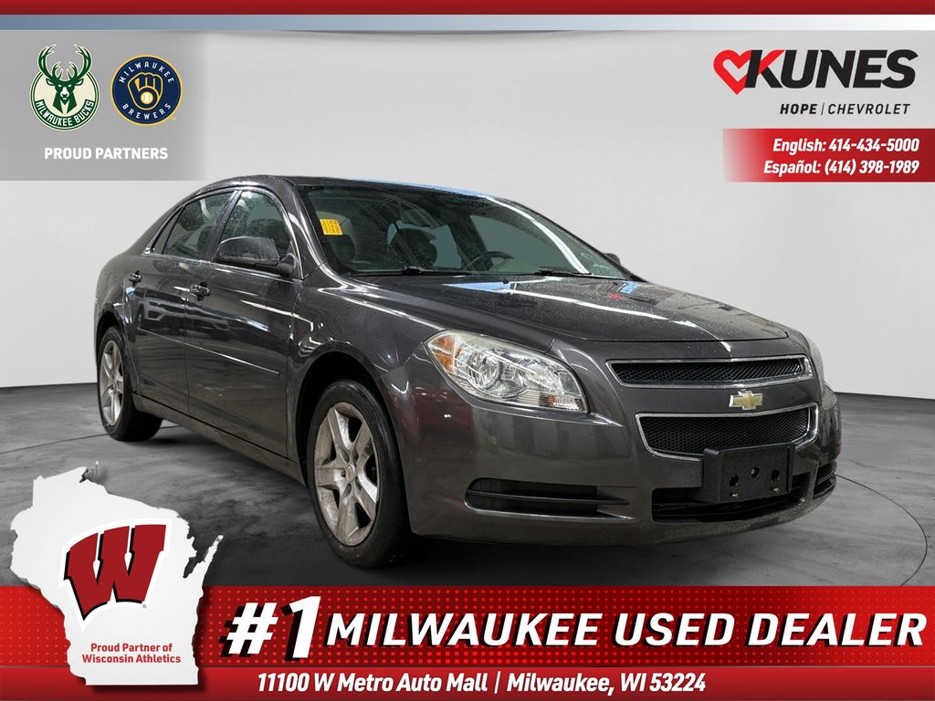 Taupe Gray Metallic 2010 Chevrolet Malibu Sedan Front-Wheel Drive 4-Speed Automatic Overdrive