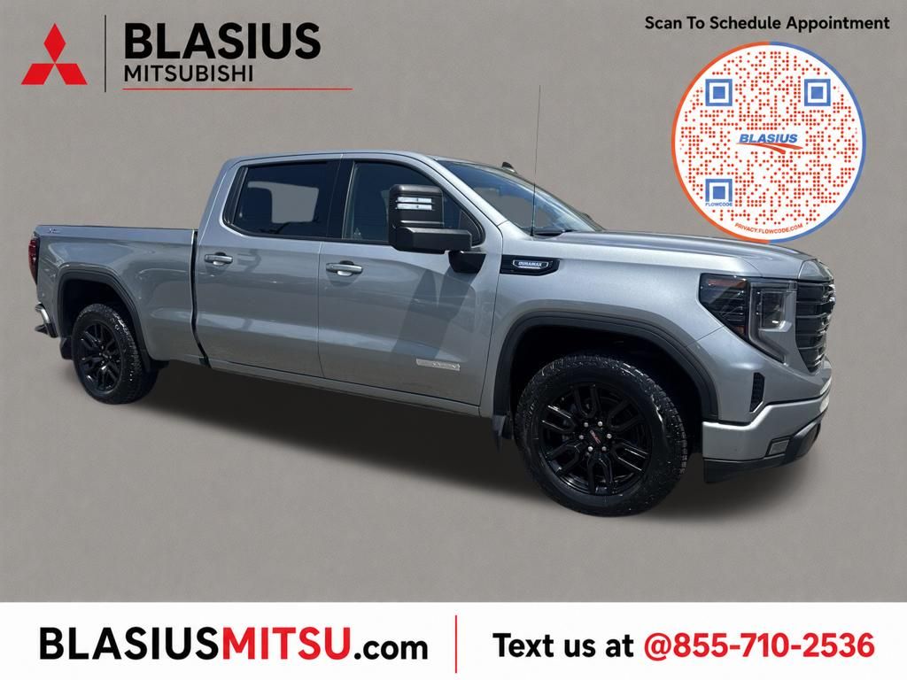 Gray 2024 GMC Sierra 1500 Pickup Truck Four-Wheel Drive Automatic