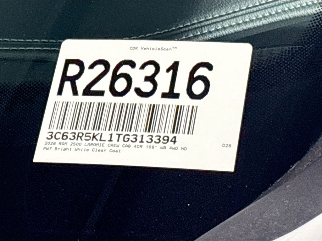 2026 Ram 2500 Laramie