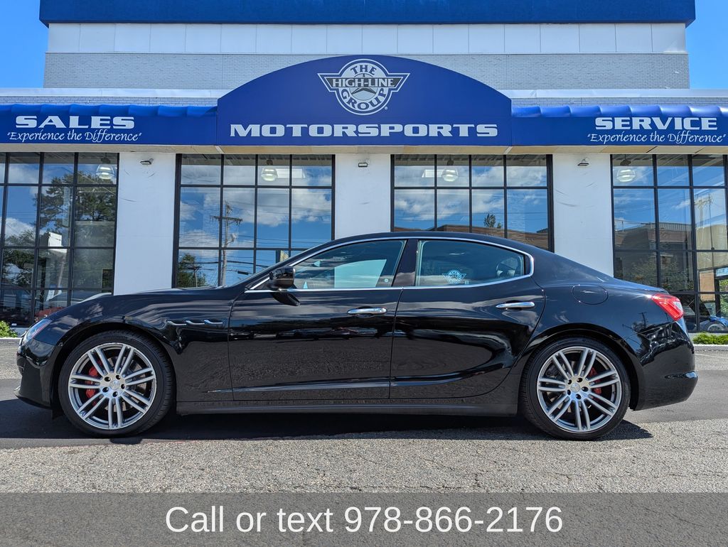 Nero 2019 Maserati Ghibli Sedan All-Wheel Drive 8-Speed Automatic