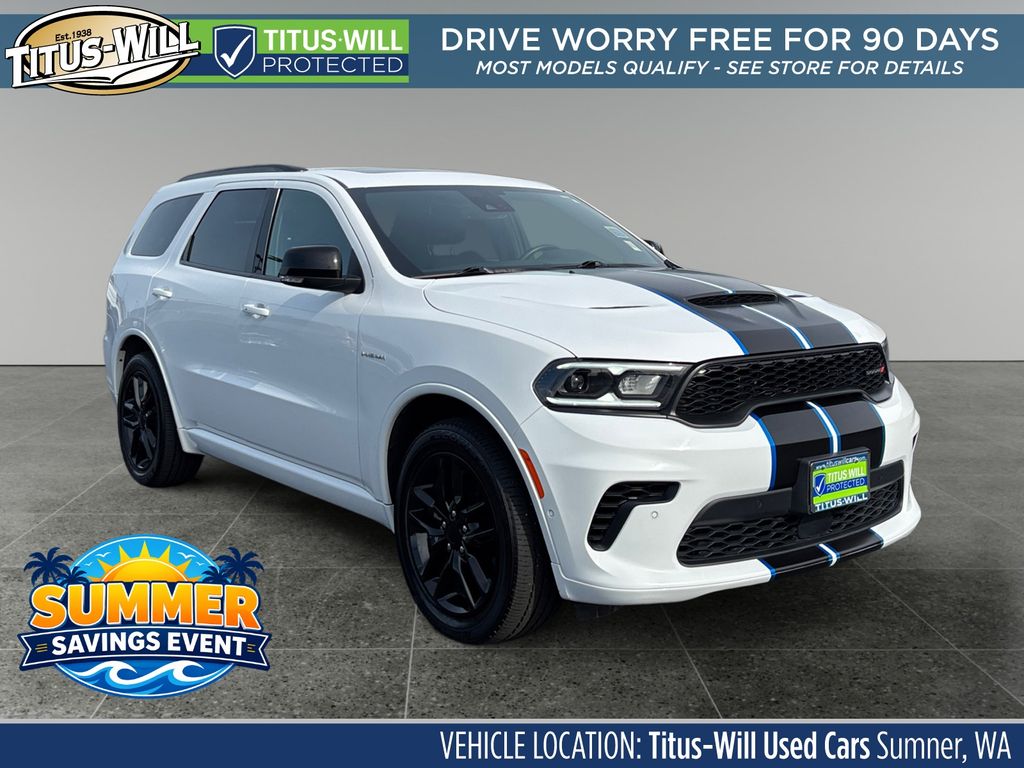 White 2025 Dodge Durango R/T AWD SUV / Crossover All-Wheel Drive 8-Speed Automatic