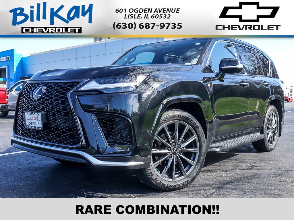 Black (Caviar) 2025 Lexus LX Hybrid F SPORT Handling AWD SUV / Crossover All-Wheel Drive Automatic
