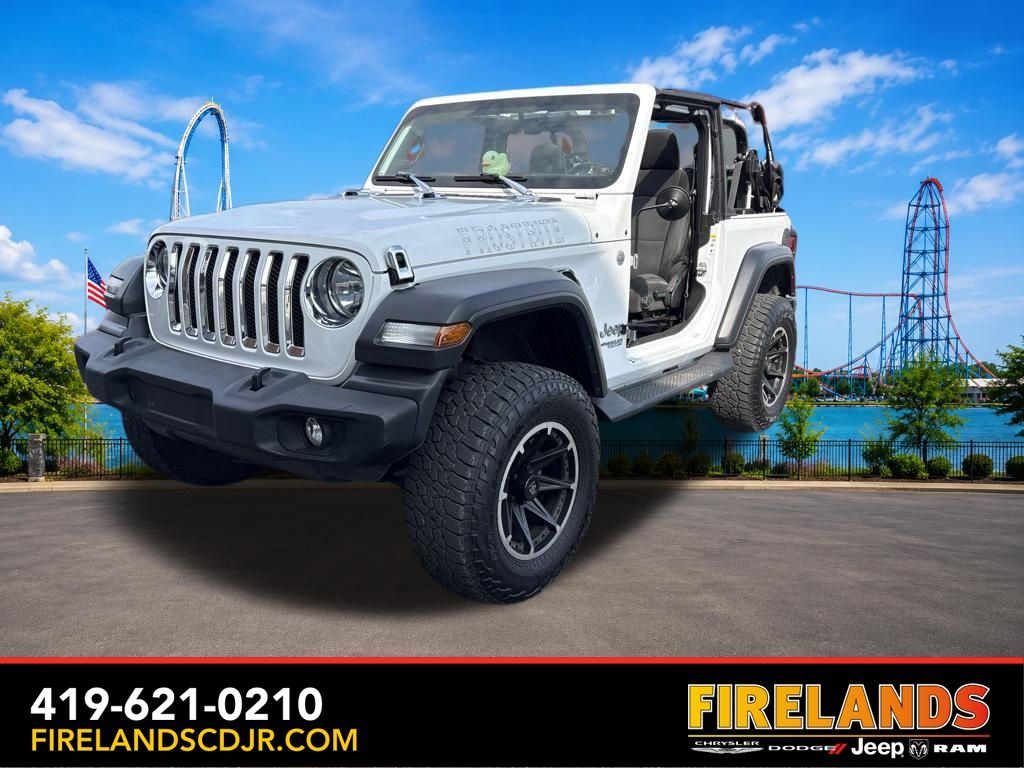 Bright White Clearcoat 2018 Jeep Wrangler SUV / Crossover Four-Wheel Drive 8-Speed Automatic
