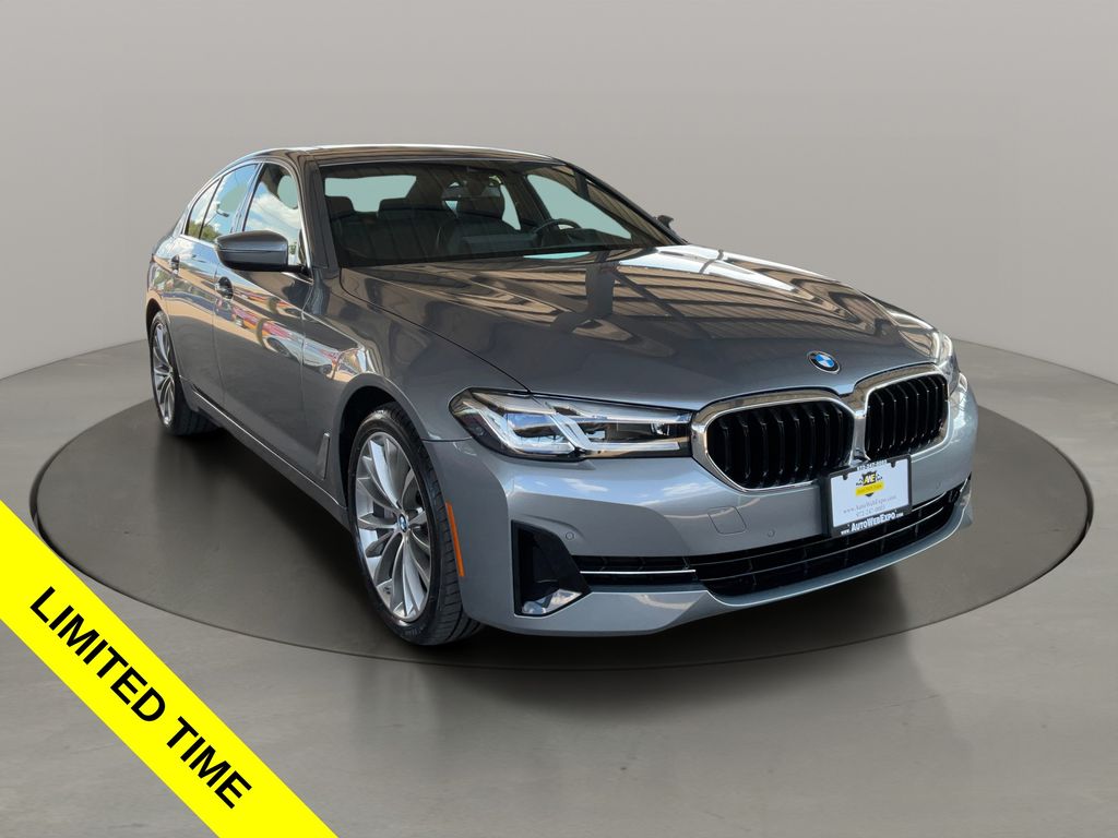 Skyscraper Gray Metallic 2023 BMW 5 Series Sedan Rear-Wheel Drive 8-Speed Automatic