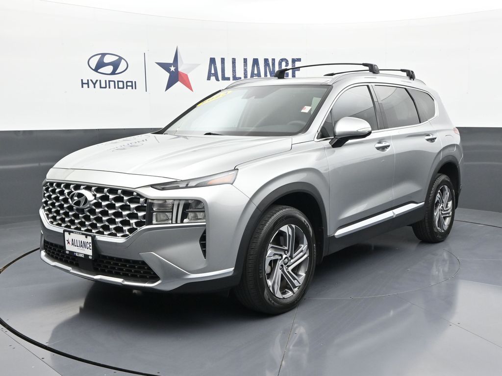 Shimmering Silver 2023 Hyundai Santa Fe SUV / Crossover All-Wheel Drive 8-Speed Automatic