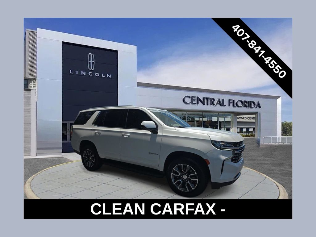 Pearl 2021 Chevrolet Tahoe SUV / Crossover 4X2