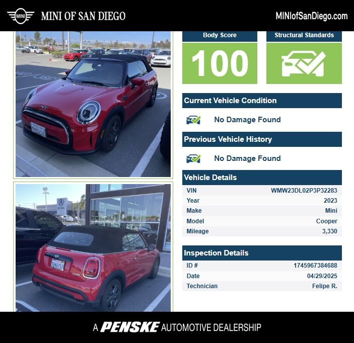 2023 MINI Cooper  -
                San Diego, CA