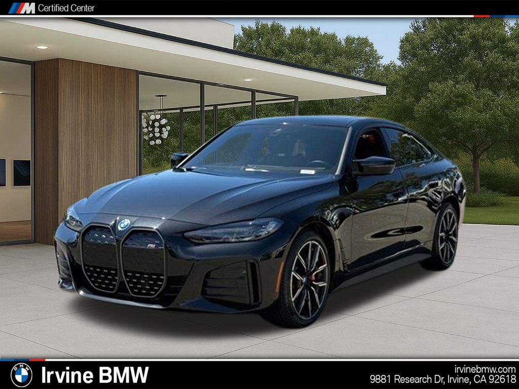 Black Sapphire Metallic 2023 BMW i4 M50 Gran Coupe AWD Sedan All-Wheel Drive Automatic