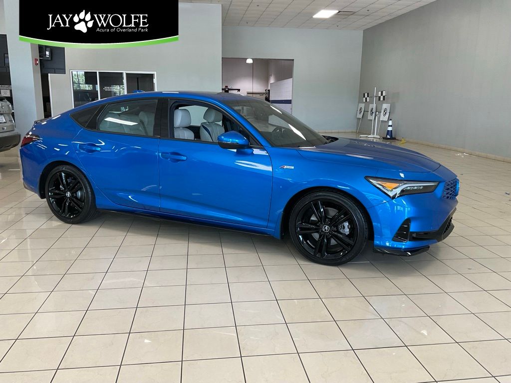 Double Apex Blue Pearl 2026 Acura Integra Sedan Front-Wheel Drive Continuously Variable Transmission
