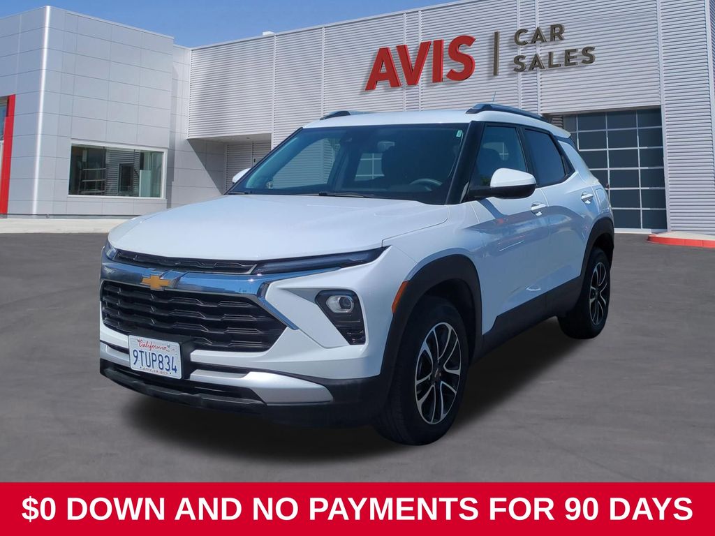 White 2025 Chevrolet Trailblazer SUV / Crossover Four-Wheel Drive 9-Speed Automatic