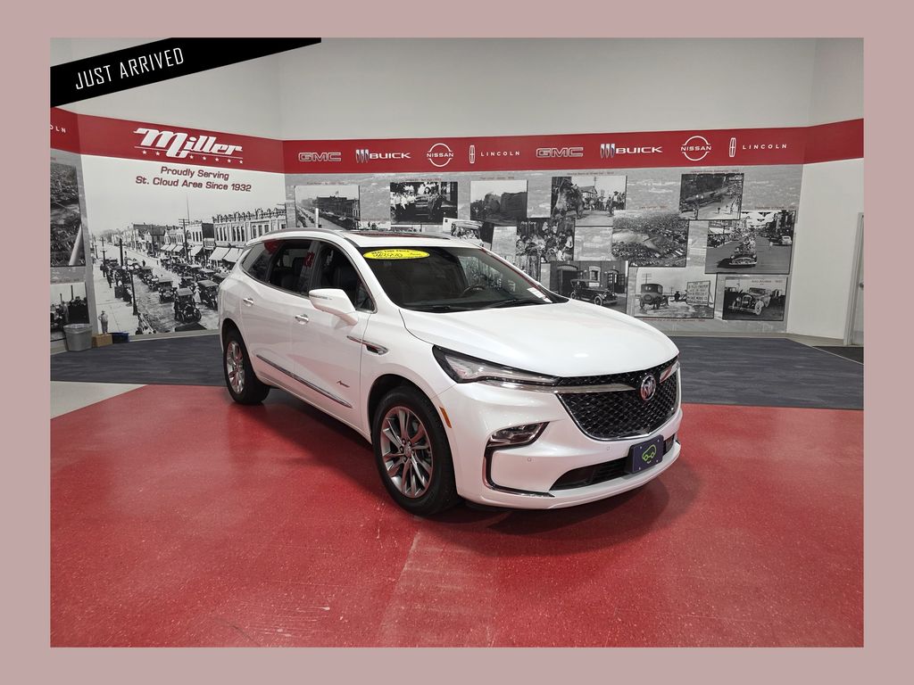 White Frost Tricoat 2024 Buick Enclave SUV / Crossover Four-Wheel Drive 9-Speed Automatic