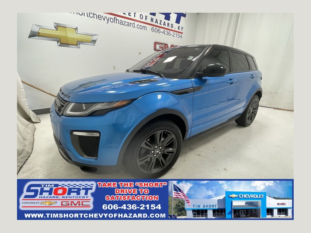 Moraine Blue Premium Metallic 2019 Land Rover Range Rover Evoque Landmark Edition AWD SUV / Crossover All-Wheel Drive 9-Speed Automatic