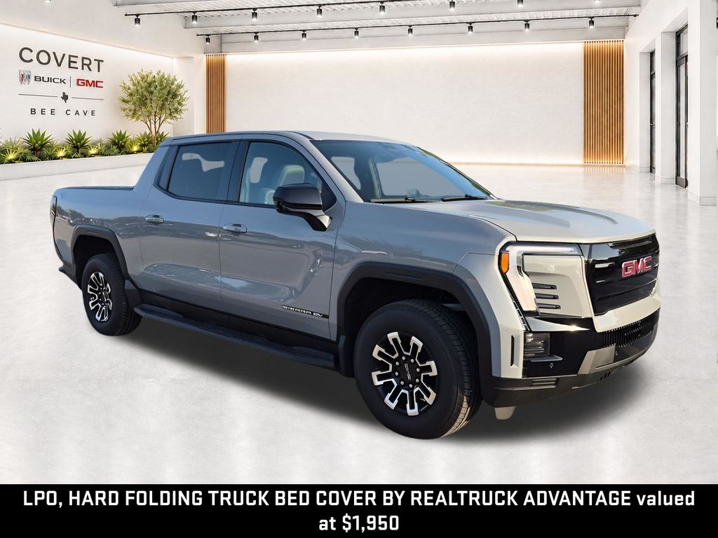 Gray 2026 GMC Sierra EV Pickup Truck All-Wheel Drive 1-Speed Automatic