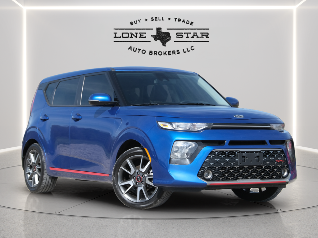 Neptune Blue 2021 Kia Soul GT-Line FWD SUV / Crossover Front-Wheel Drive Automatic