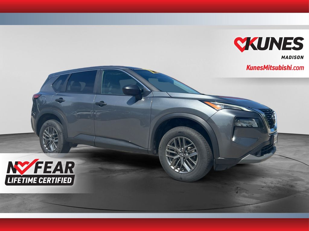 Gray (Gun Metallic) 2023 Nissan Rogue SUV / Crossover All-Wheel Drive Continuously Variable Transmission