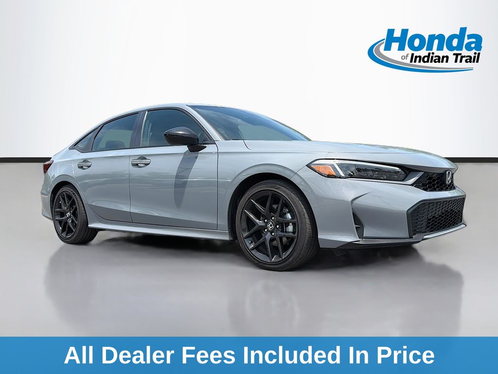 Urban Gray Pearl 2026 Honda Civic Hybrid Sport Sedan FWD Sedan Front-Wheel Drive Continuously Variable Transmission