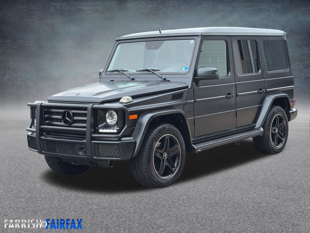 designo Magno Night Black 2016 Mercedes-Benz G-Class SUV / Crossover All-Wheel Drive 7-Speed Automatic