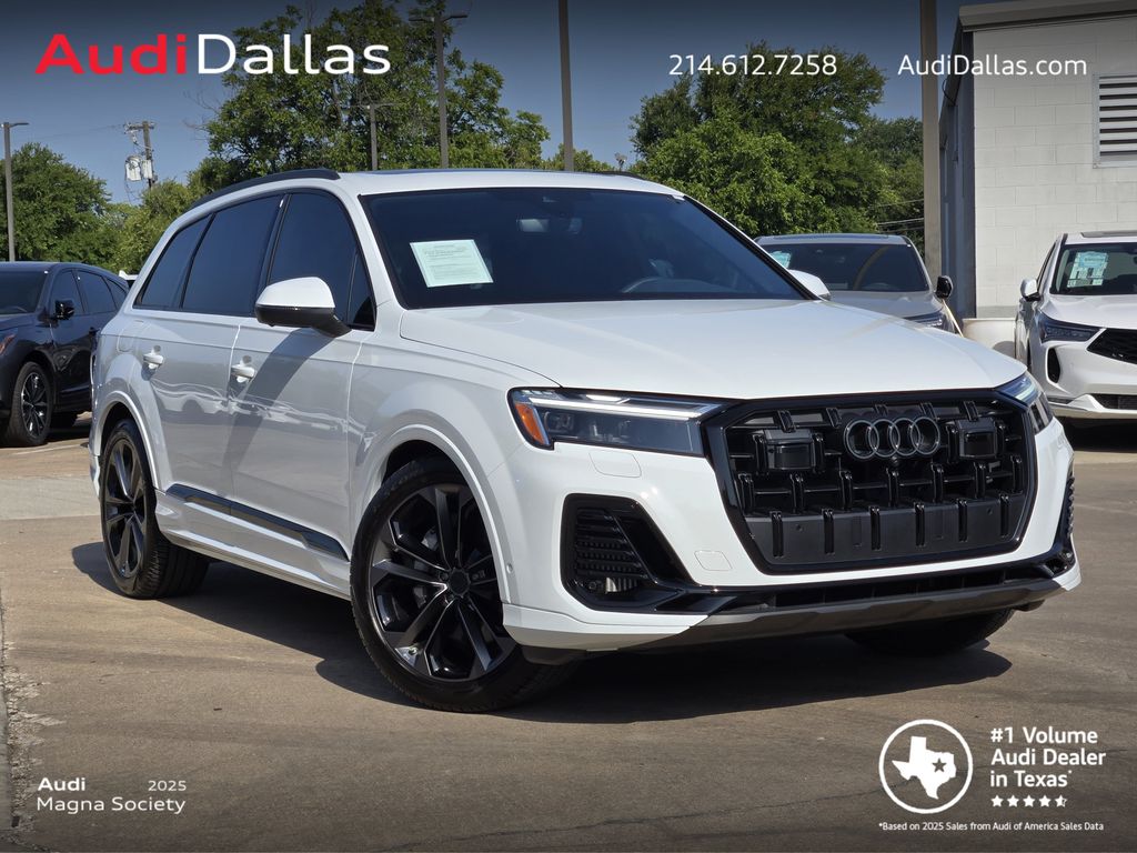 Glacier White Metallic 2026 Audi Q7 SUV / Crossover All-Wheel Drive 8-Speed Automatic
