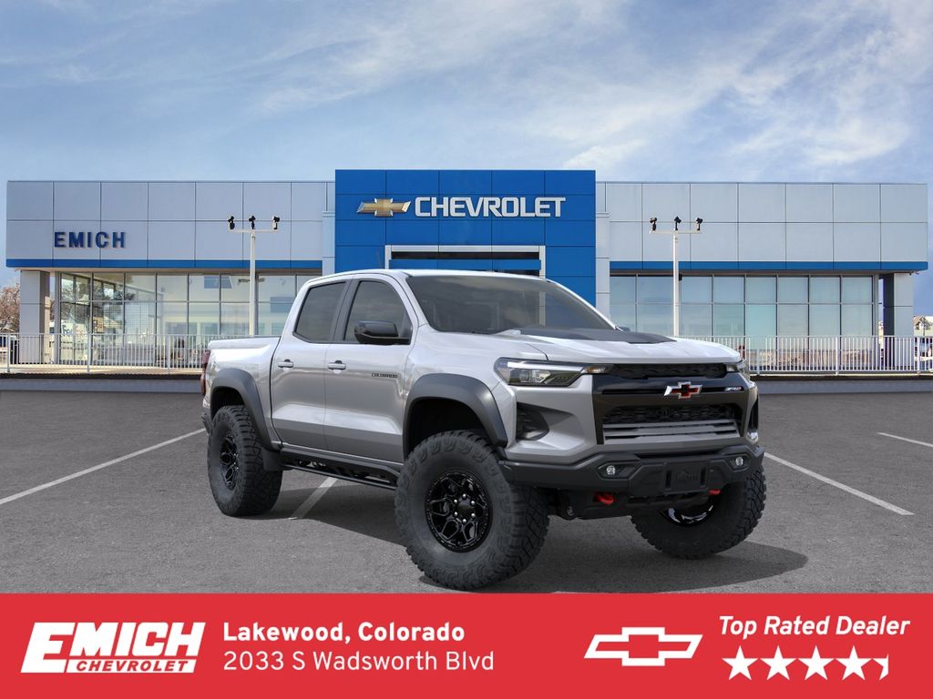 Sterling Gray Metallic 2026 Chevrolet Colorado Pickup Truck Four-Wheel Drive 8-Speed Automatic