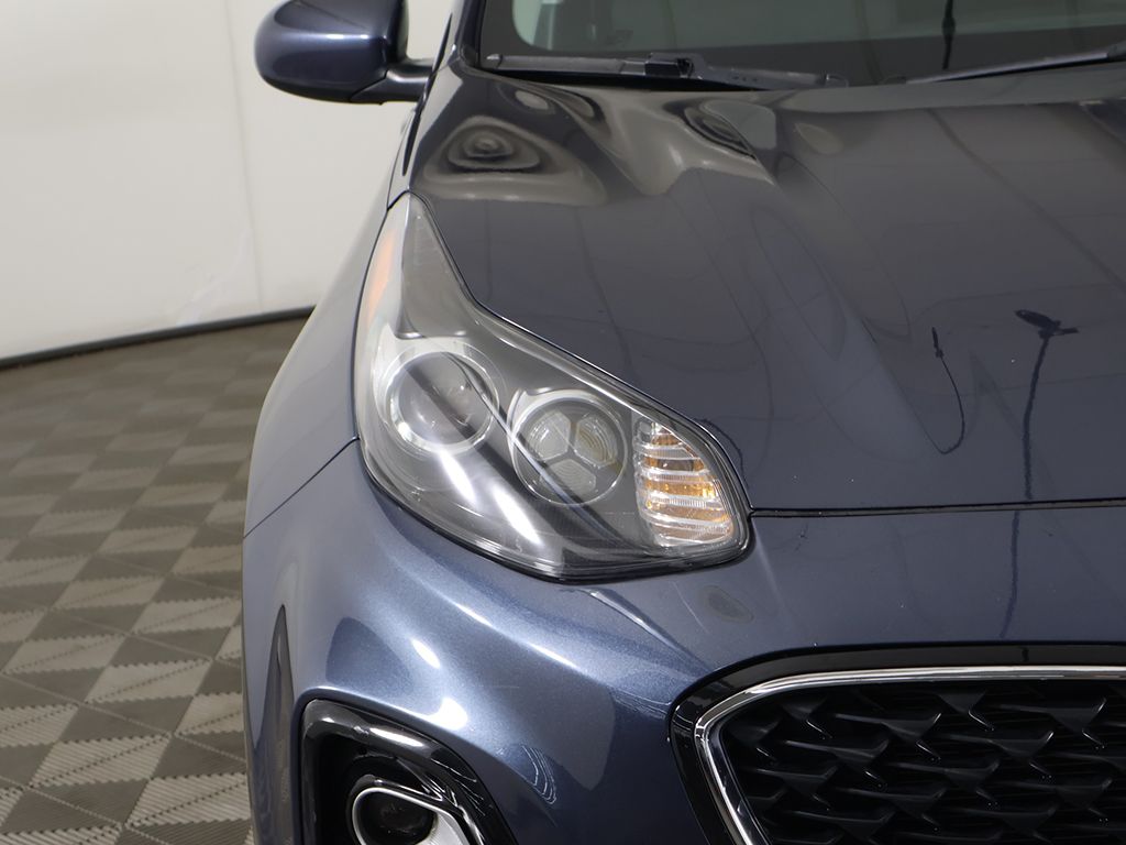 Used 2022 Blue Kia LX image 10