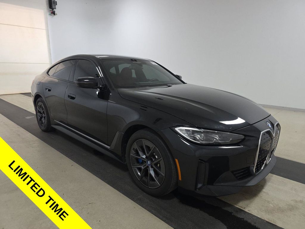 Black Sapphire Metallic 2023 BMW i4 Sedan Rear-Wheel Drive Automatic
