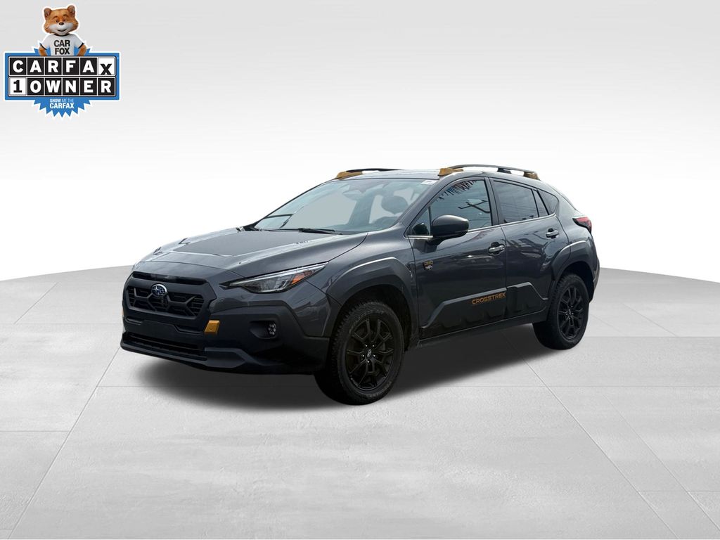 Magnetite Gray Metallic 2024 Subaru Crosstrek Wilderness AWD SUV / Crossover All-Wheel Drive Continuously Variable Transmission
