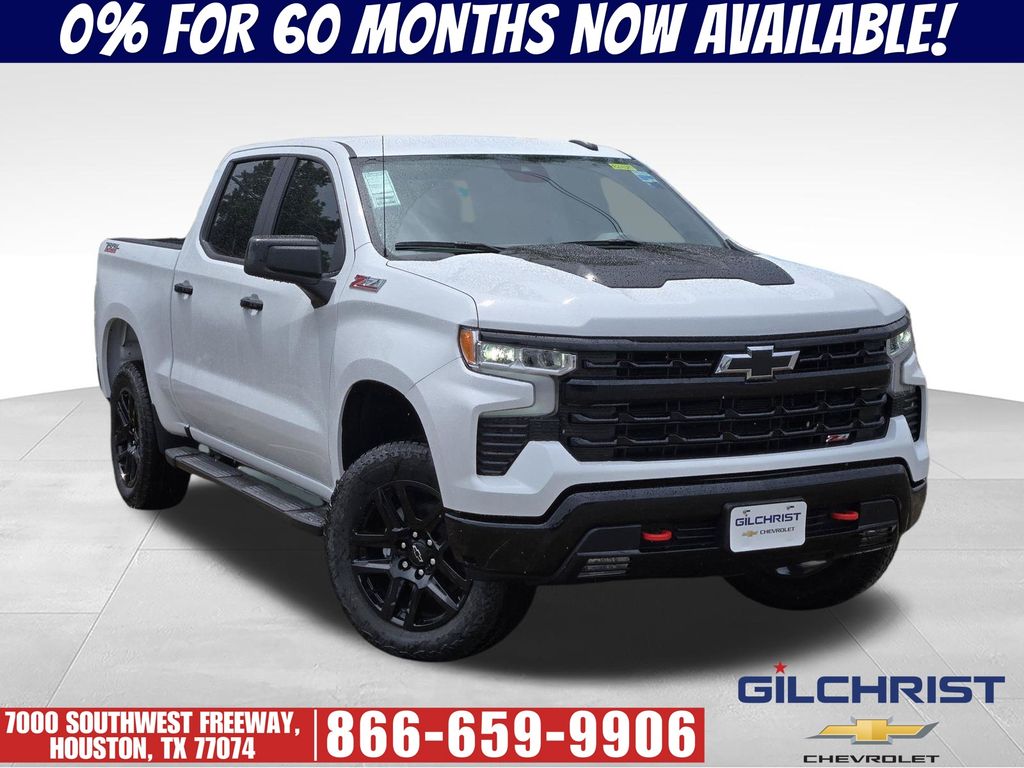 Summit White 2026 Chevrolet Silverado 1500 Pickup Truck Four-Wheel Drive Automatic