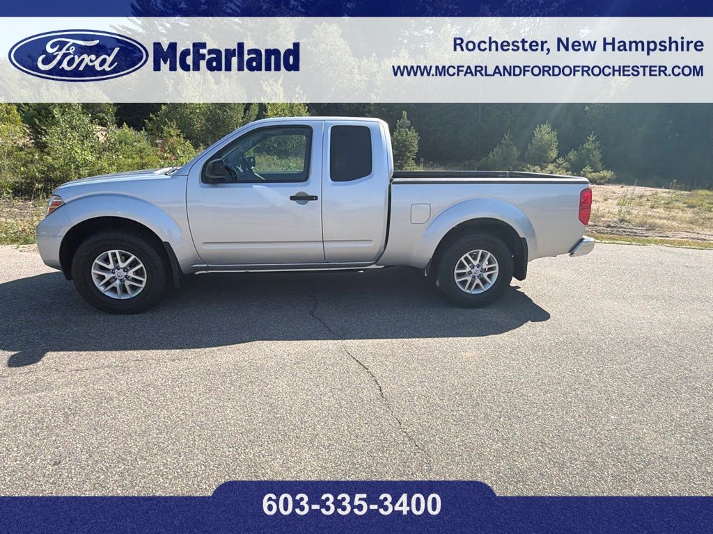 Brilliant Silver Metallic 2019 Nissan Frontier Pickup Truck Four-Wheel Drive 5-Speed Automatic Overdrive