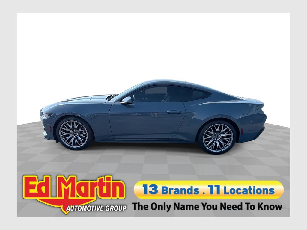 Vapor Blue 2025 Ford Mustang Coupe Rear-Wheel Drive Automatic