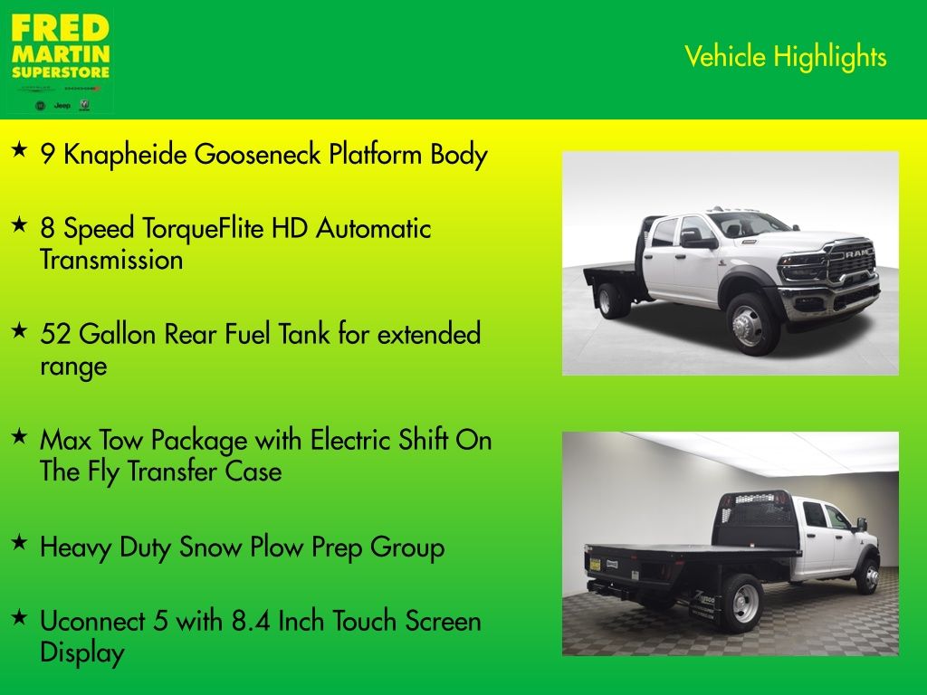 new 2026 Ram 5500HD car, priced at $76,169