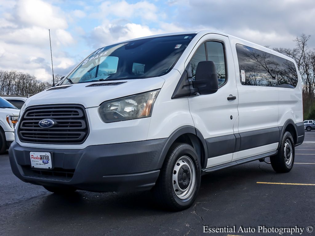 White 2016 Ford Transit Passenger Van 6-Speed Automatic Overdrive