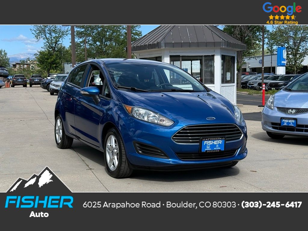 Lightning Blue Metallic 2019 Ford Fiesta Hatchback Front-Wheel Drive 6-Speed Automatic