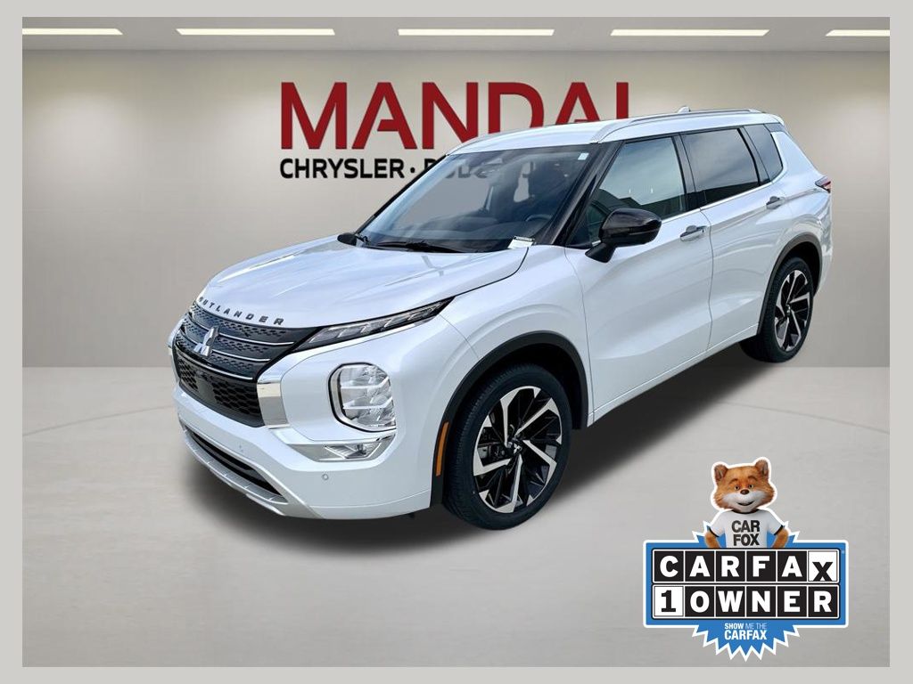 White Diamond 2024 Mitsubishi Outlander SUV / Crossover Front-Wheel Drive Continuously Variable Transmission