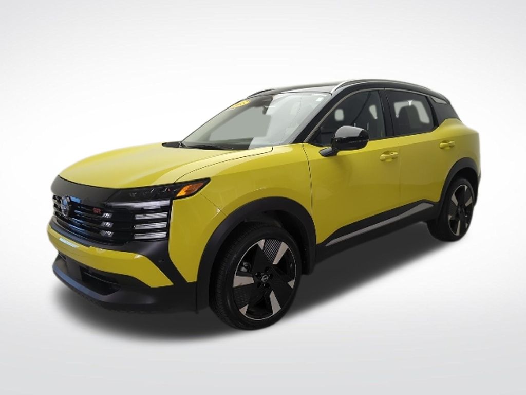 Yuzu Yellow Metallic/Super Black 2025 Nissan Kicks SUV / Crossover Front-Wheel Drive Continuously Variable Transmission