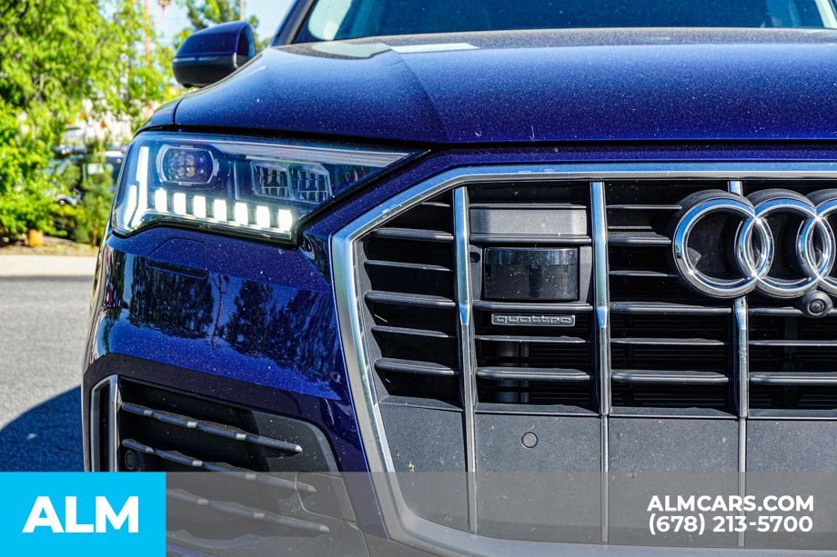 Used 2024 Blue Audi 45 Premium Plus image 12