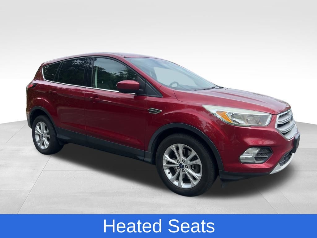 Ruby Red Metallic Tinted Clearcoat 2017 Ford Escape SE AWD SUV / Crossover All-Wheel Drive 6-Speed Automatic