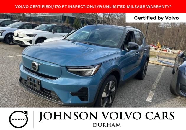 Fjord Blue Metallic 2024 Volvo XC40 Recharge Core RWD SUV / Crossover Rear-Wheel Drive 1-Speed Automatic
