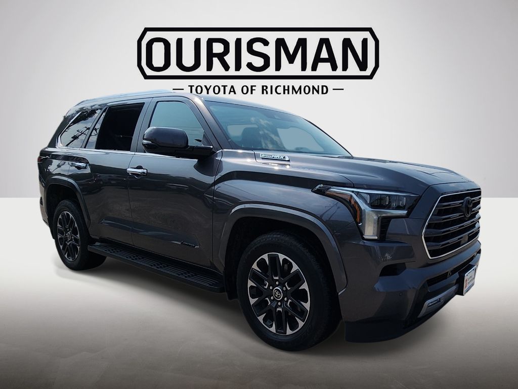 Magnetic Gray Metallic 2024 Toyota Sequoia SUV / Crossover Four-Wheel Drive Automatic